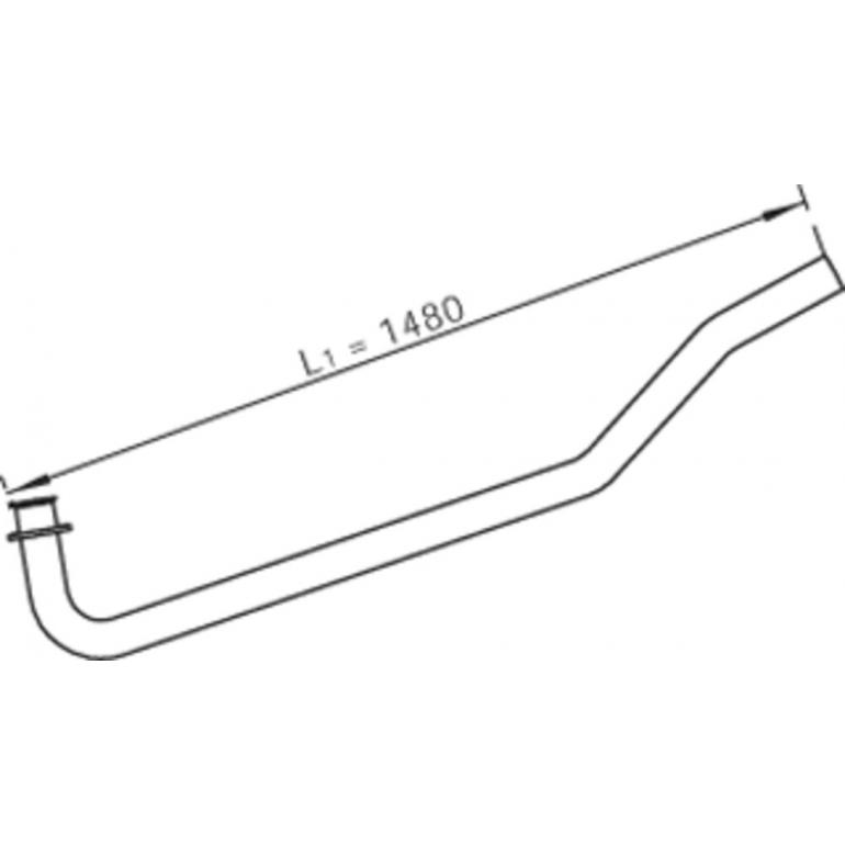 EXHAUST FRONT DOWN PIPE