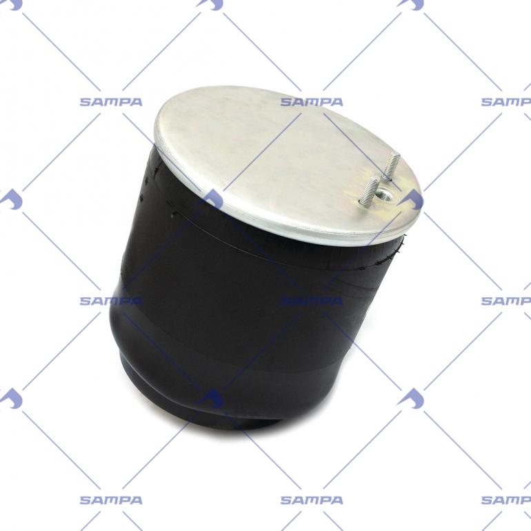 REAR SUSPENSION AIR SPRING WITH STEEL PISTON
