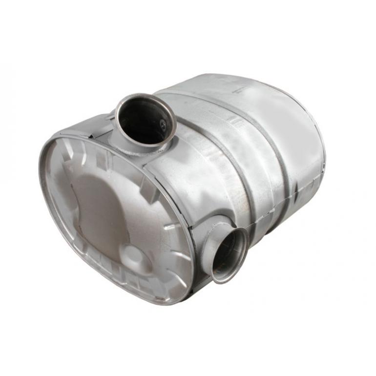 EXHAUST SILENCER WITH SCR