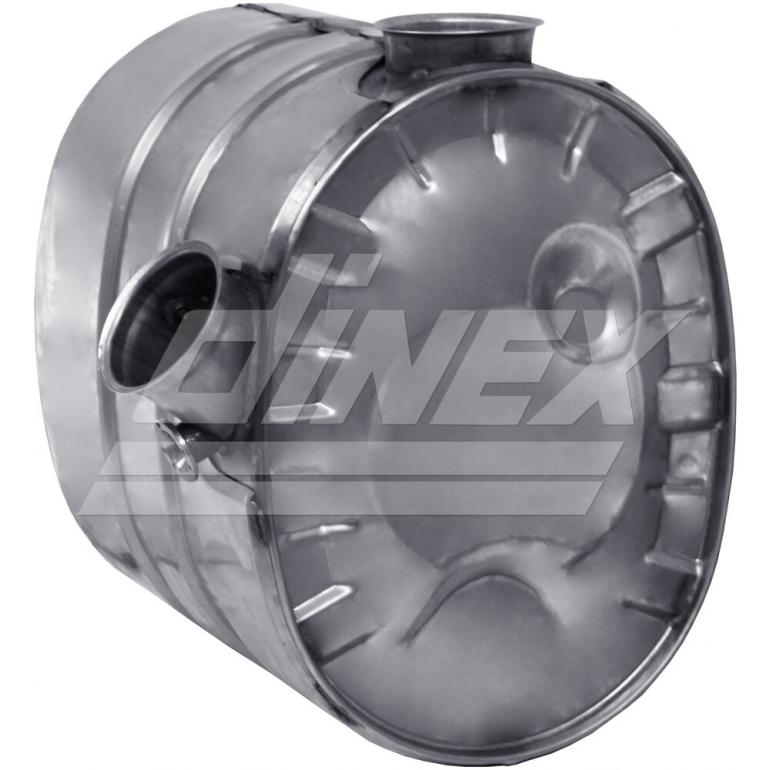 EXHAUST SILENCER WITH SCR