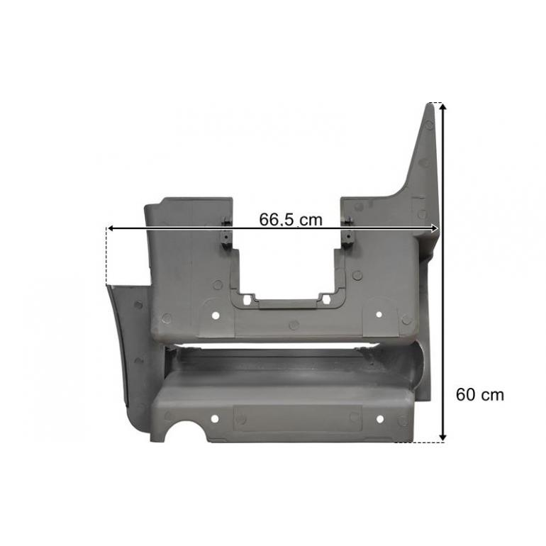 LOWER SINGLE STEP SURROUND PASSENGER SIDE LH