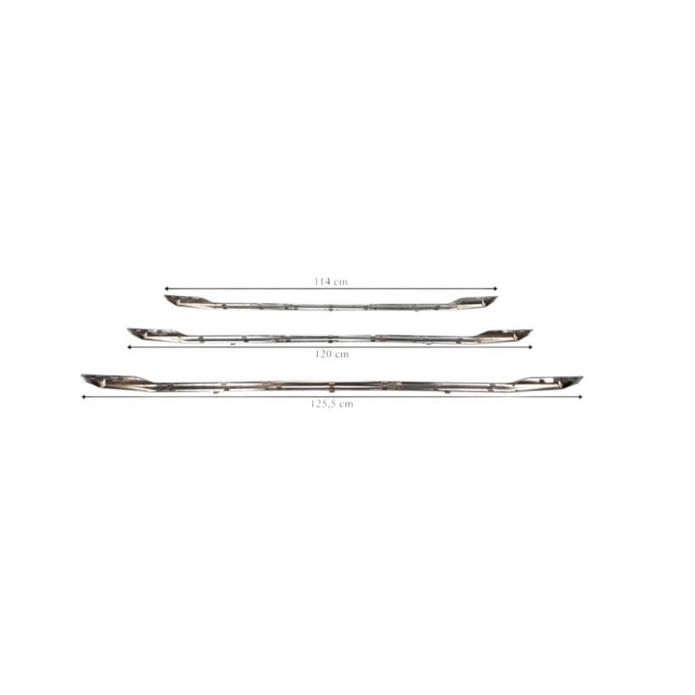 FRONT LOWER GRILLE CHROME TRIM KIT