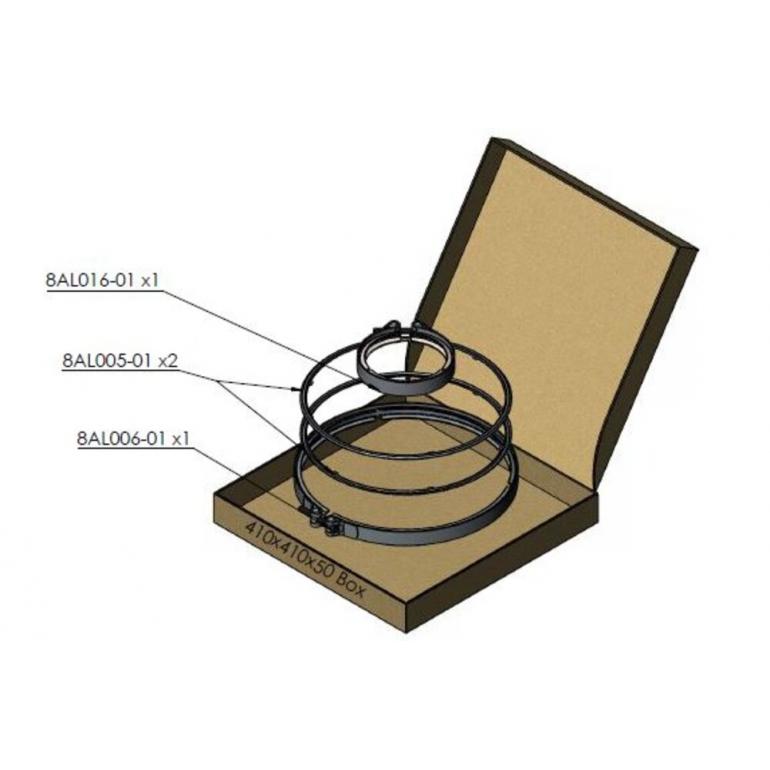 EXHAUST DPF CLAMP & GASKET REPAIR KIT