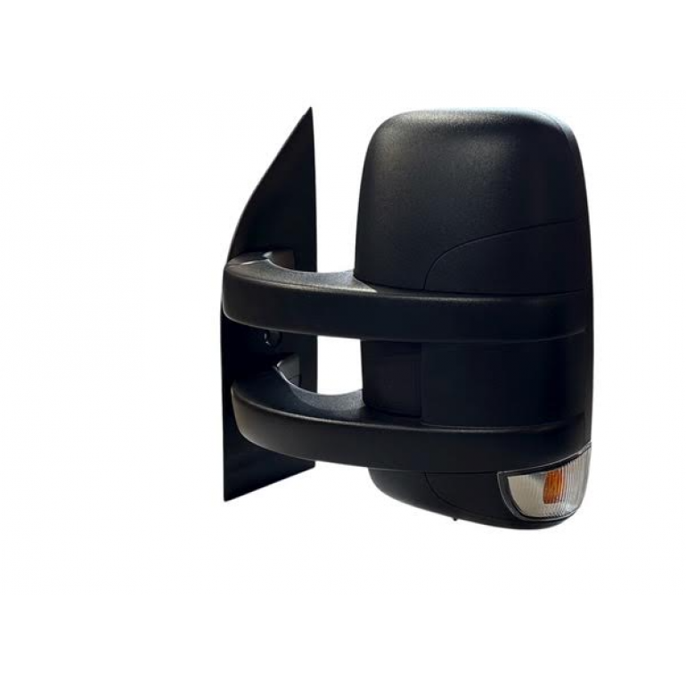 LONG ARM TWIN MIRROR HEAD WITH TEMP. SENSOR PASSENGER SIDE LH