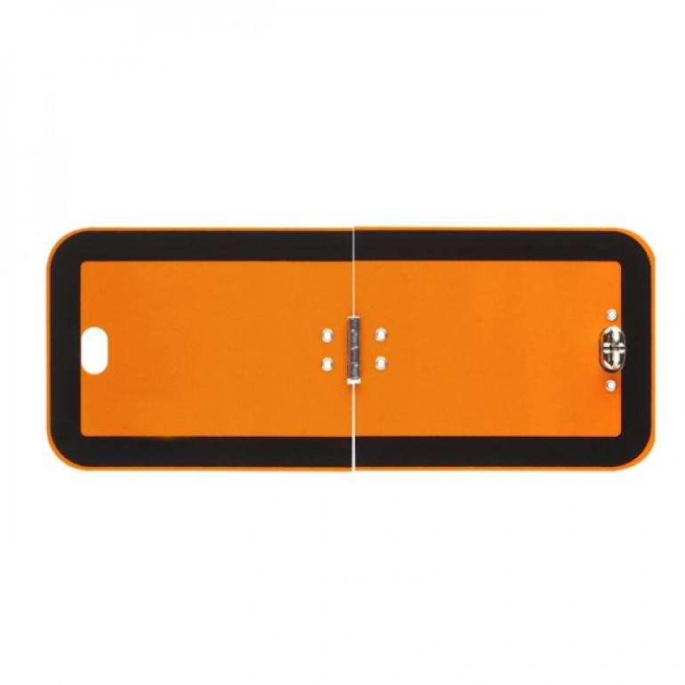 STEEL VERTICAL FOLD ADR HAZARD WARNING HAZCHEM PLATE
