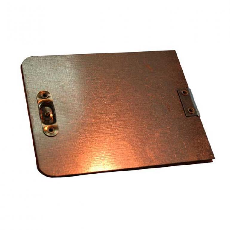 STEEL VERTICAL FOLD ADR HAZARD WARNING HAZCHEM PLATE