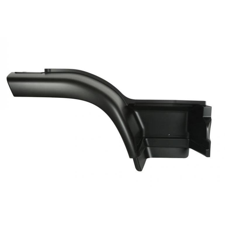 BLACK SINGLE STEP UPPER STEPWING DRIVER SIDE RH