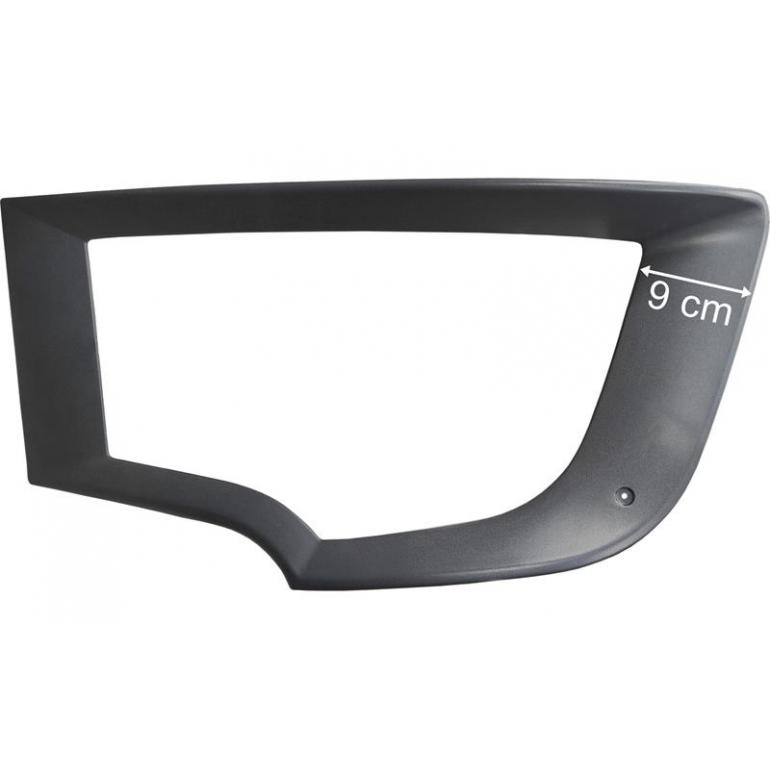 GREY HEADLAMP SURROUND TRIM PASSENGER SIDE LH