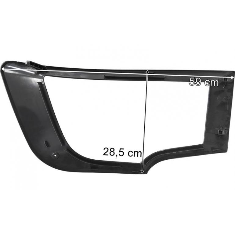 GREY HEADLAMP SURROUND TRIM PASSENGER SIDE LH