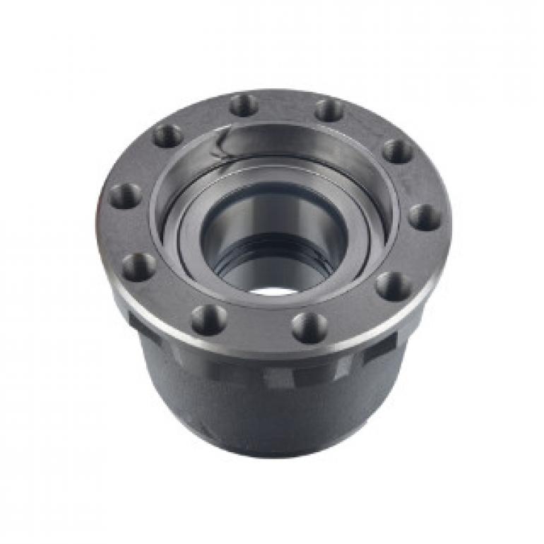 FRONT WHEEL HUB WITH BEARING & ABS EXCITER RING