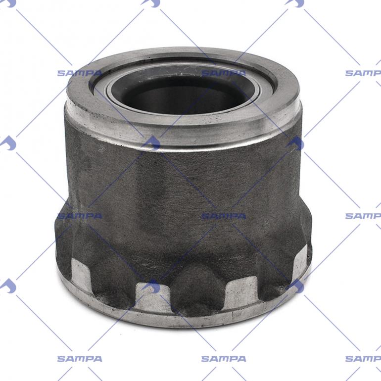 FRONT WHEEL HUB WITH BEARING & ABS EXCITER RING
