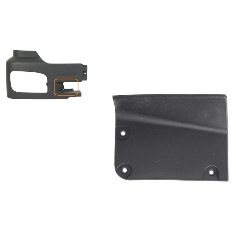 FRONT BUMPER BLANKING CAP DRIVER SIDE RH