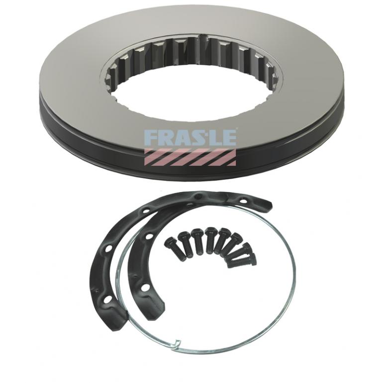SOLID BRAKE DISC WITH FITTING KIT