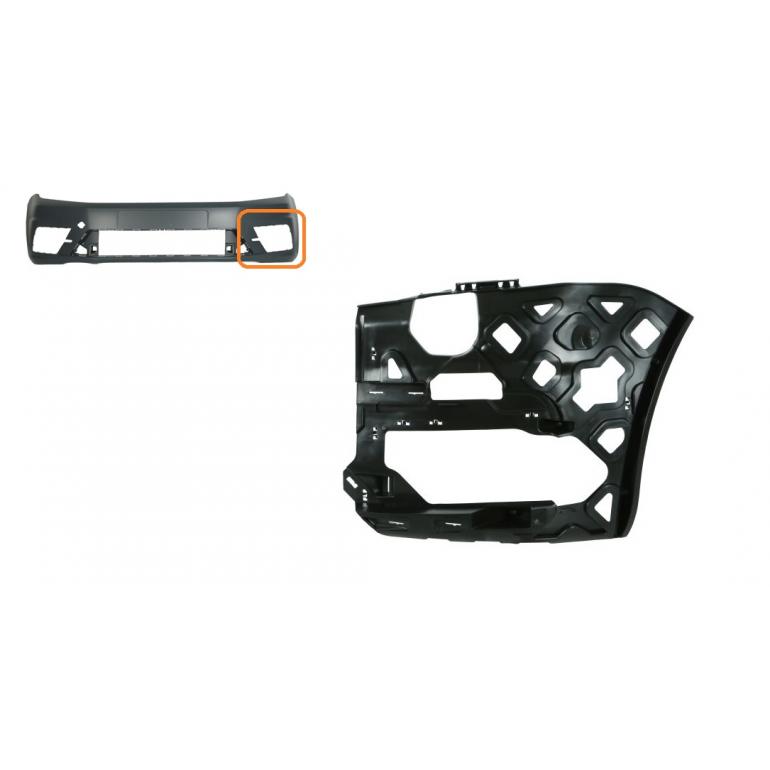 FRONT BUMPER LINING BRACKET PASSENGER SIDE LH