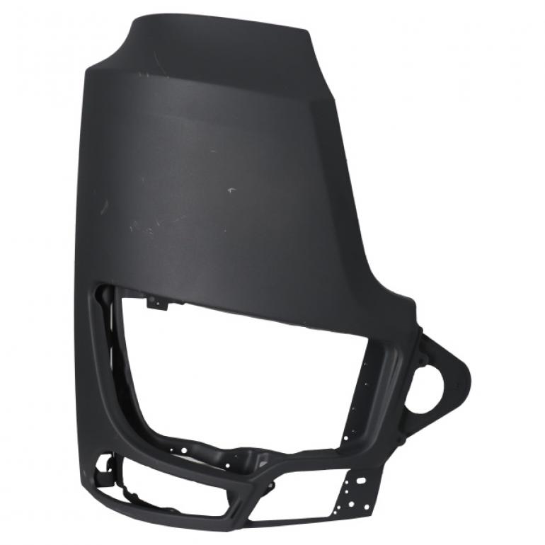 STEEL FRONT BUMPER CORNER WITH FOG LAMP DRIVER SIDE RH