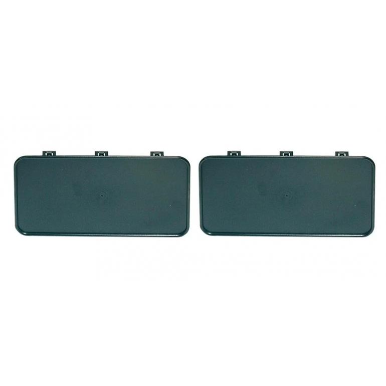 FRONT BUMPER FOG LAMP BLANKS (PAIR)