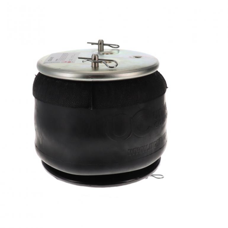 FRONT SUSPENSION AIR SPRING WITH STEEL PISTON
