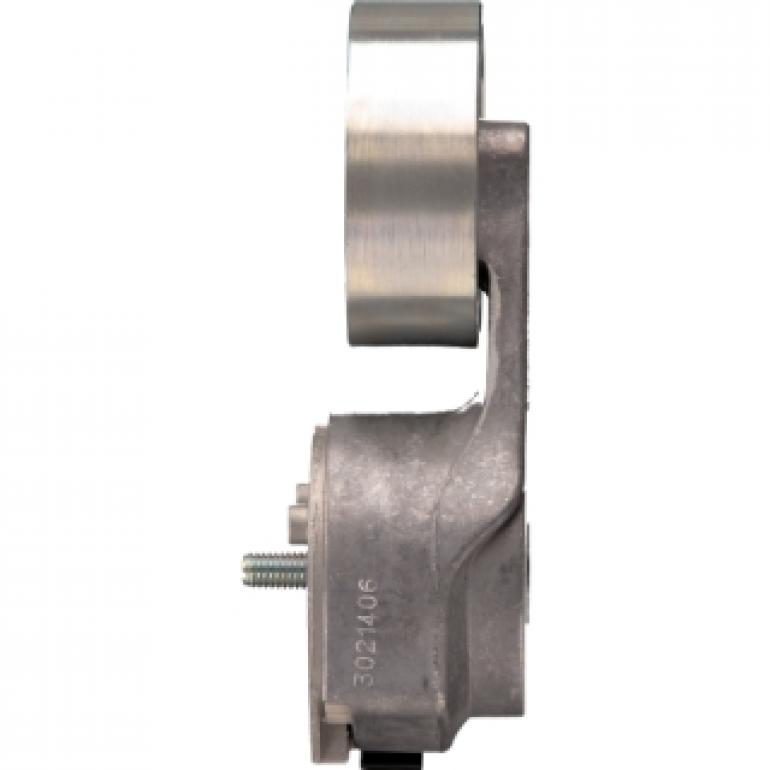 AUXILIARY BELT TENSIONER WITH METAL PULLEY