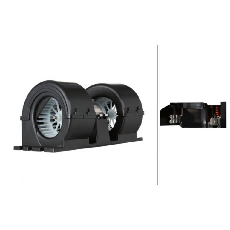 INTERNAL TWIN FAN BLOWER MOTOR