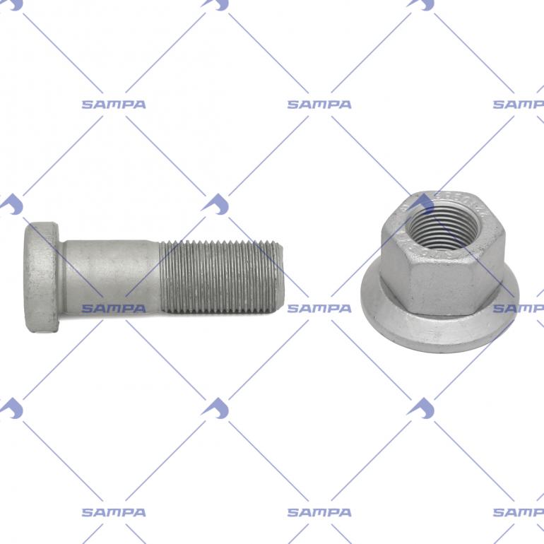 WHEEL BOLT STUD & NUT RHT M18x1.5