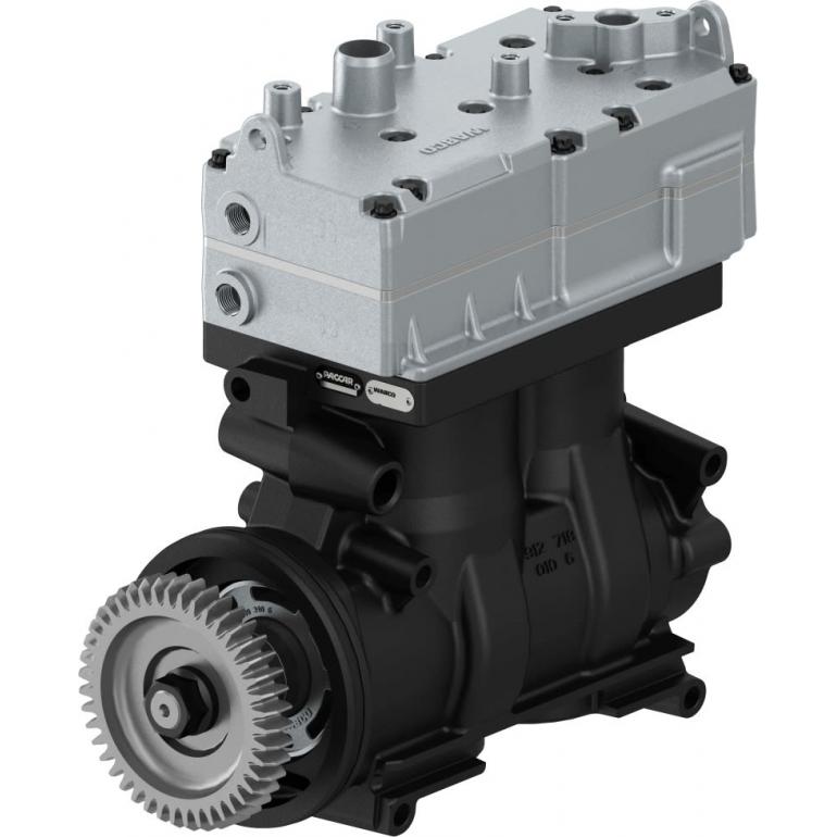 TWIN AIR COMPRESSOR WITH GEAR