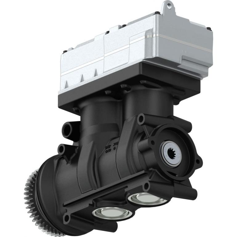 TWIN AIR COMPRESSOR WITH GEAR