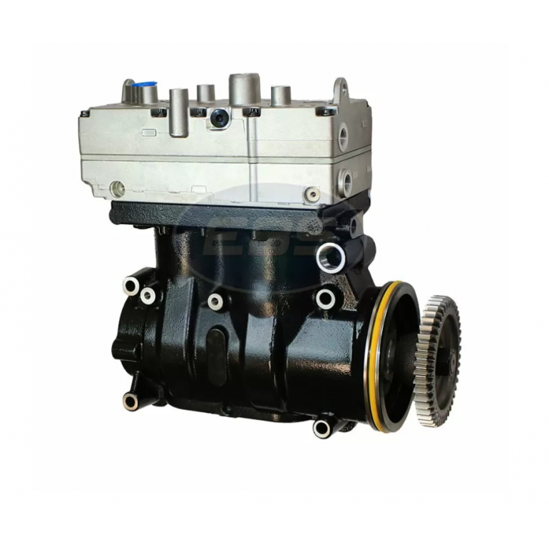 TWIN AIR COMPRESSOR WITH GEAR