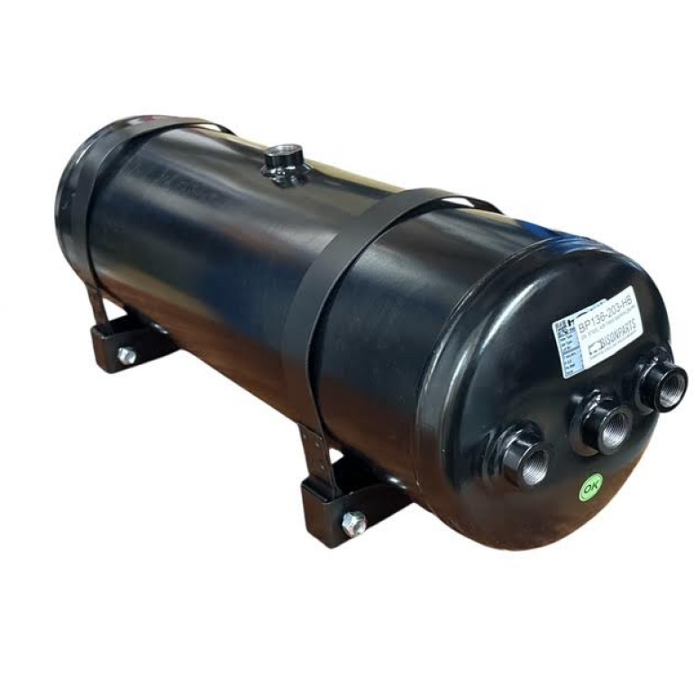 STEEL AIR TANK RESERVOIR WITH MOUNTING STRAPS 20 LITRES
