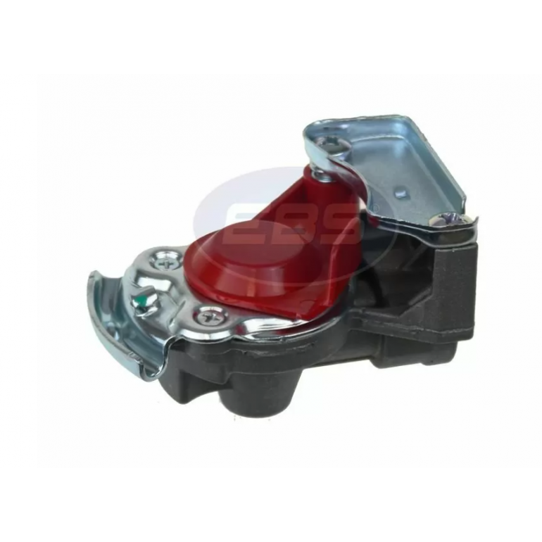 RED PALM COUPLING WITH SELF SEALING VALVE M16x1.5
