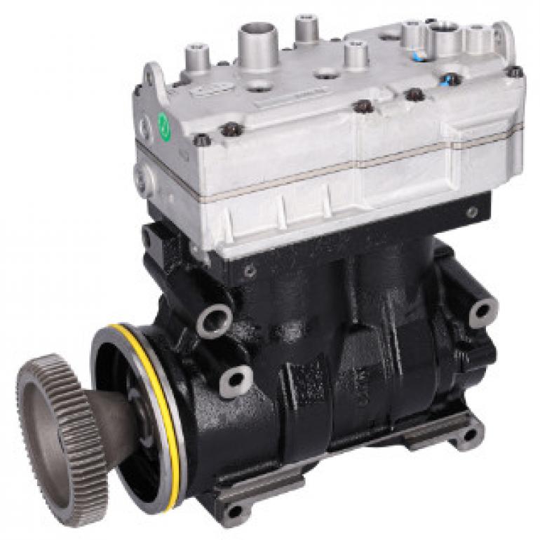 TWIN AIR COMPRESSOR WITH GEAR