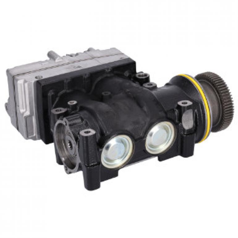 TWIN AIR COMPRESSOR WITH GEAR