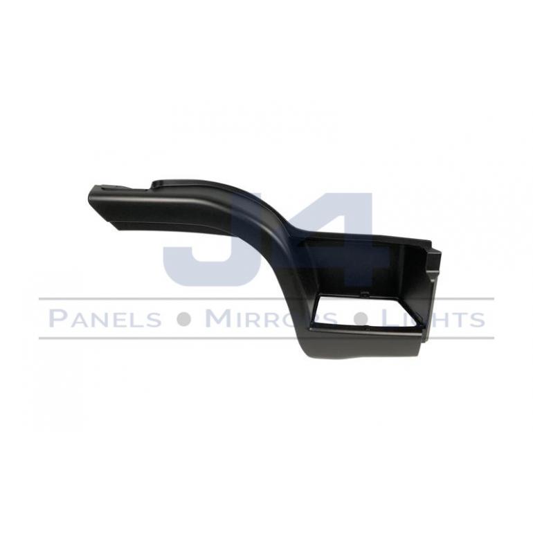 BLACK SINGLE STEP UPPER STEPWING DRIVER SIDE RH