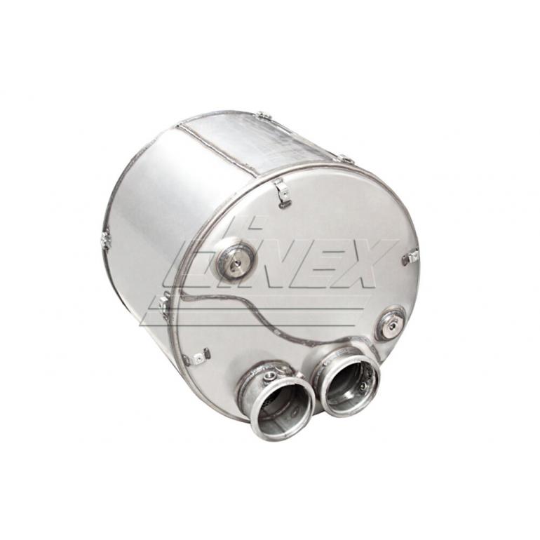 EXHAUST SILENCER MUFFLER BOX