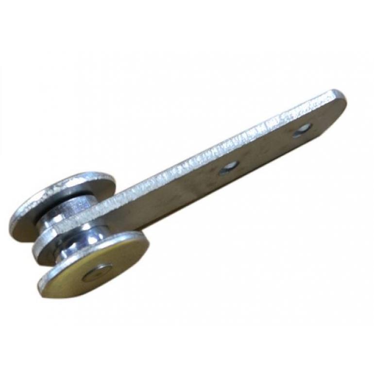 STEEL WHEEL CURTAINSIDER ROLLER 38X29MM