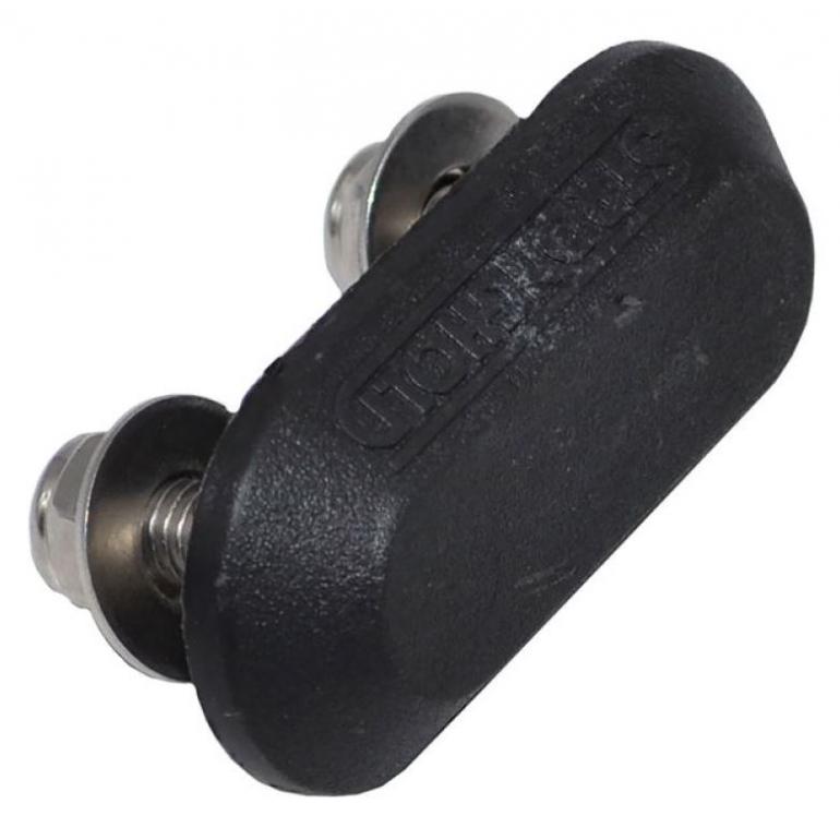 PLASTIC FITTING KIT FOR CURTAINSIDER ROLLER 55X25MM
