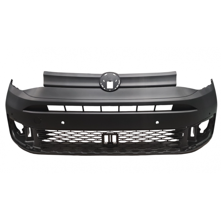 BLACK FRONT BUMPER WITH PARK ASSIST (4 PDC BRACKET)