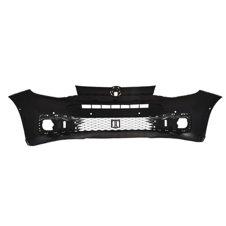 FRONT BUMPER BLACK WITH PARK ASSIST AND BLIND SPOT DETECTION