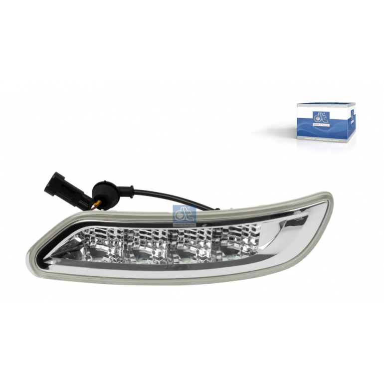 LED CLEAR SUNVISOR MARKER LAMP PASSENGER SIDE LH