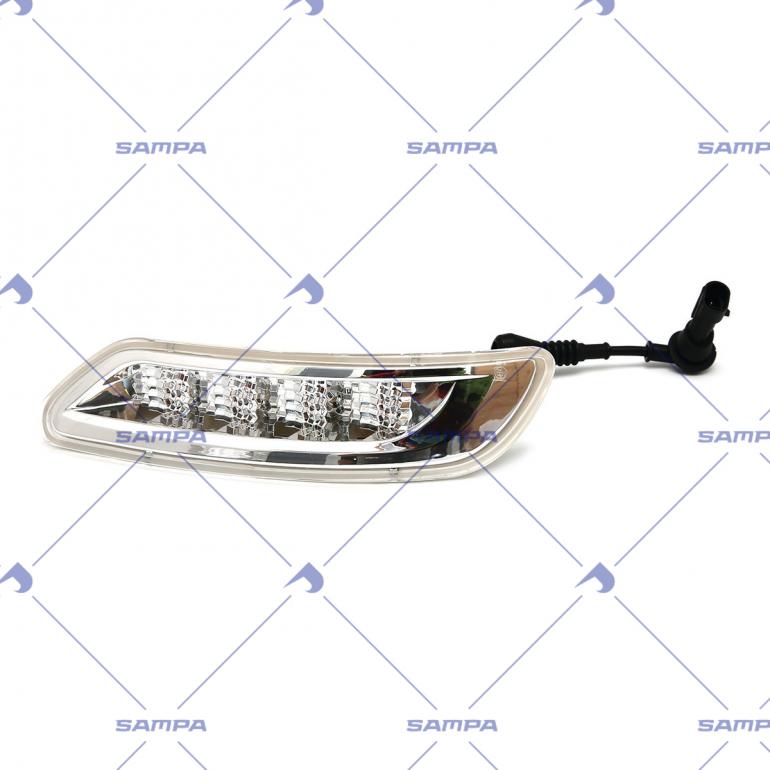 LED CLEAR SUNVISOR MARKER LAMP PASSENGER SIDE LH