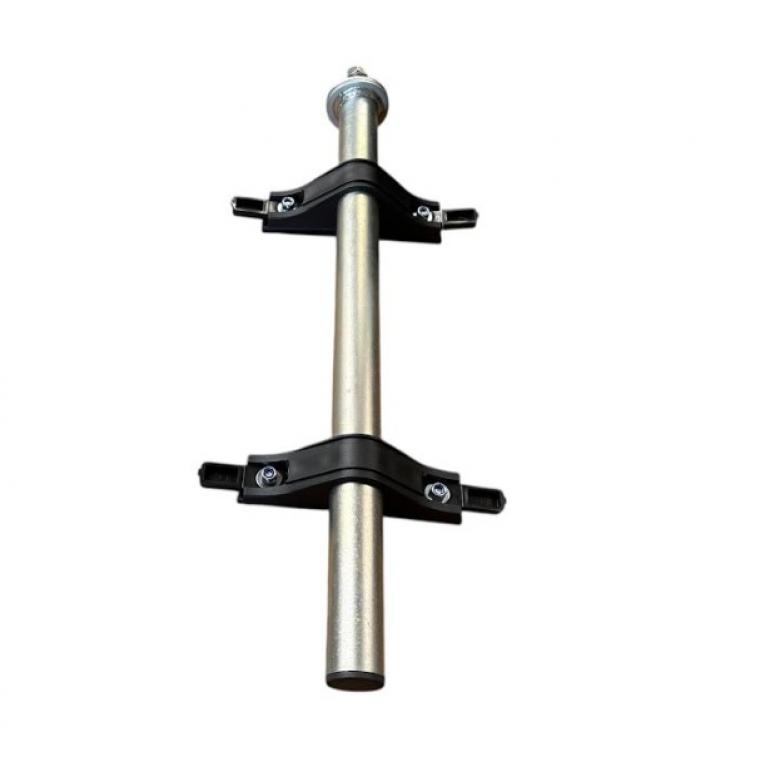 STRAIGHT SINGLE BOLT WING STAY & BRACKETS 590X42MM