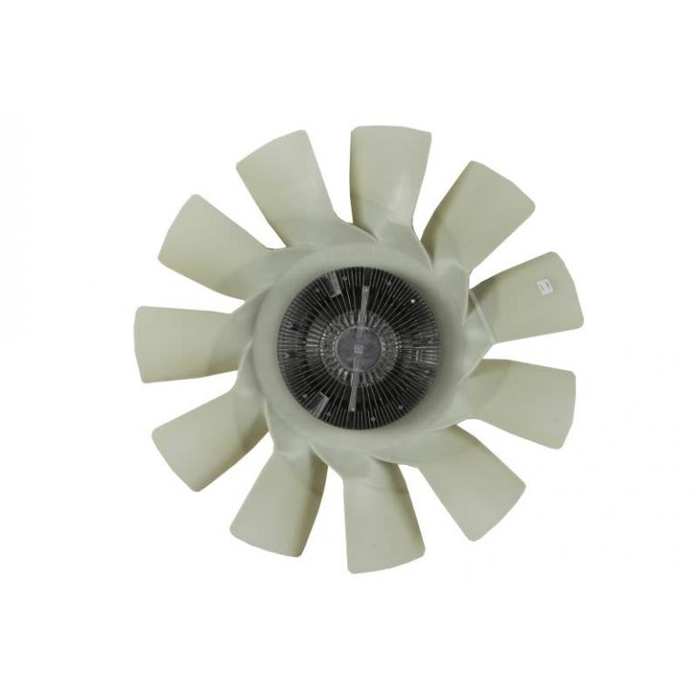 VISCOUS FAN CLUTCH HUB WITH BLADES
