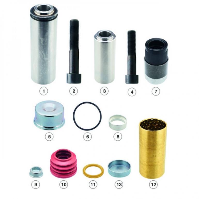 BRAKE CALIPER GUIDE & SEAL REPAIR KIT