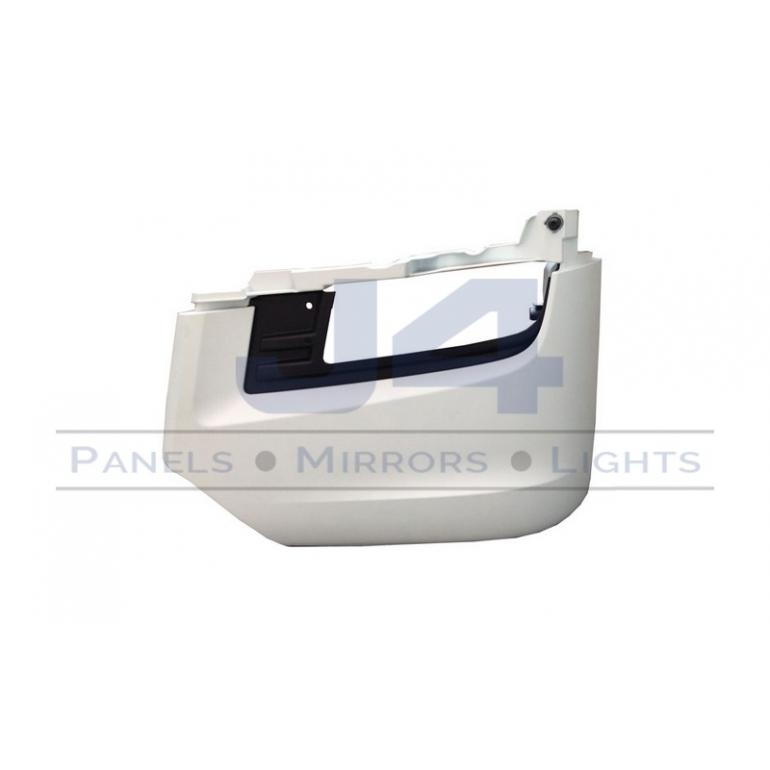 FRONT BUMPER CORNER WITH FOG LAMP HOLE PASSENGER SIDE LH