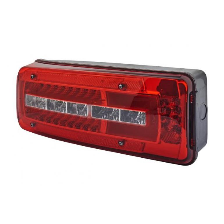 LED REAR COMBINATION LAMP WITH NUMBER PLATE LAMP PASSENGER SIDE LH