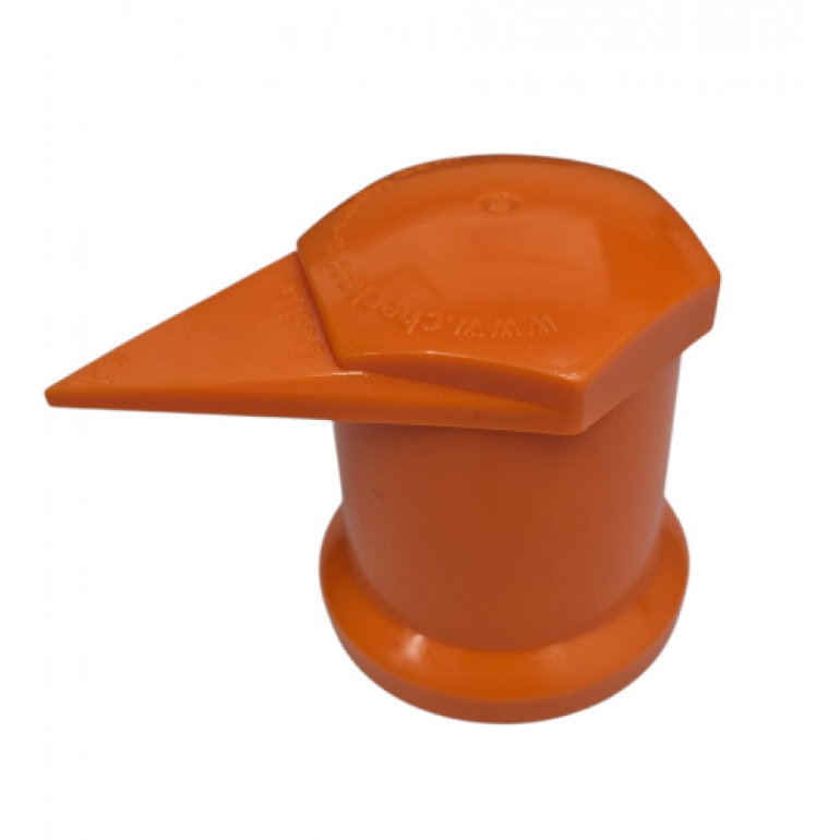 32MM ORANGE LONG REACH WHEEL NUT INDICATOR COVER (EACH)