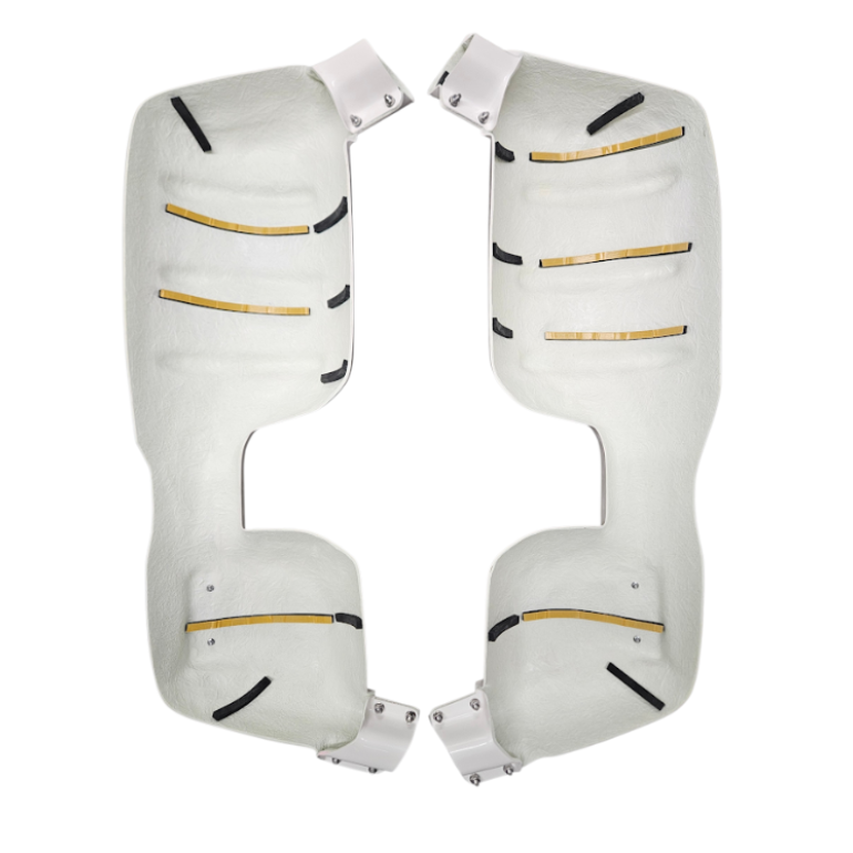 WHITE SUPER STRONG MIRROR GUARD SET