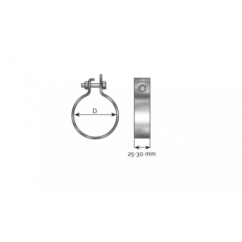 EXHAUST CLAMP