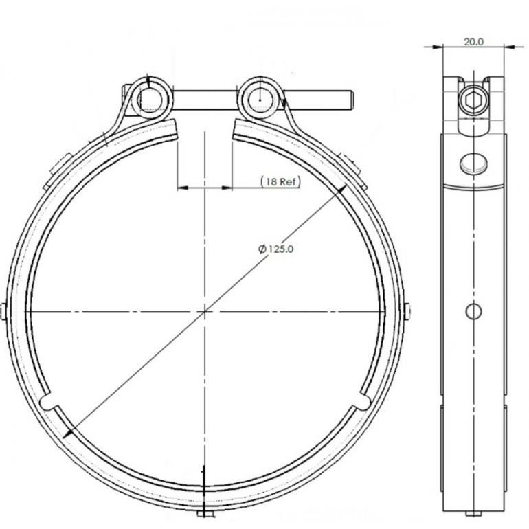 EXHAUST CLAMP