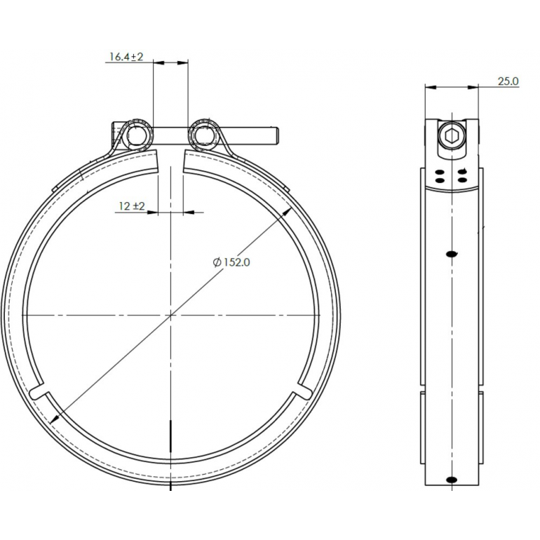 EXHAUST CLAMP
