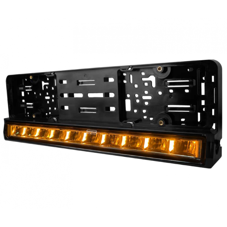 NUMBER PLATE HOLDER WITH LED LIGHTBAR